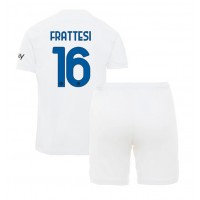 Inter Milan Davide Frattesi #16 Replika babykläder Bortaställ Barn 2023-24 Kortärmad (+ korta byxor)